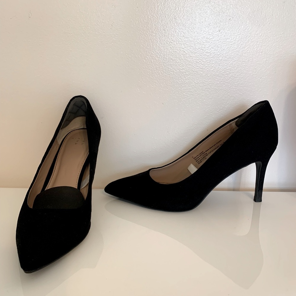 Black Pointed Toes Stilettos